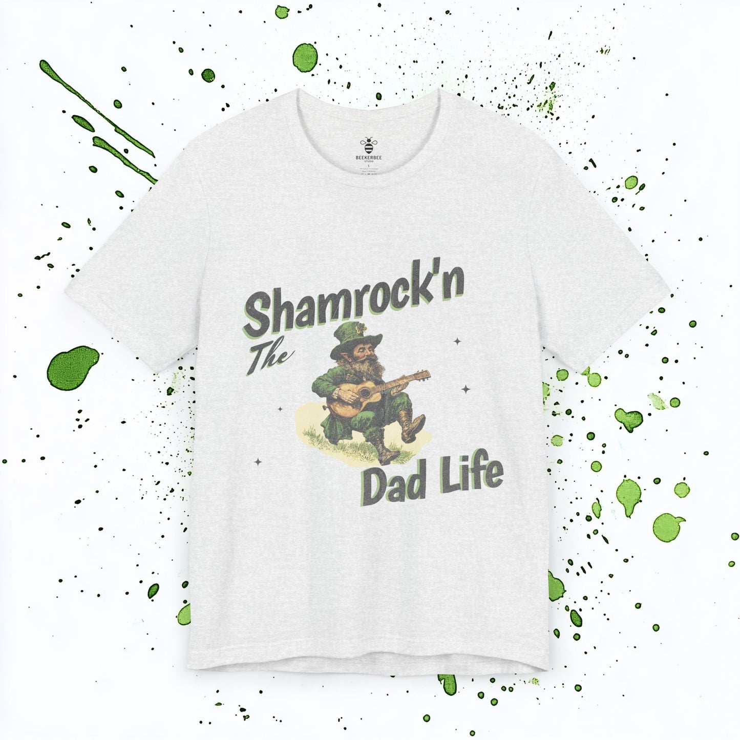 Shamrock'n the Dad Life – St Patricks Dad Shirt