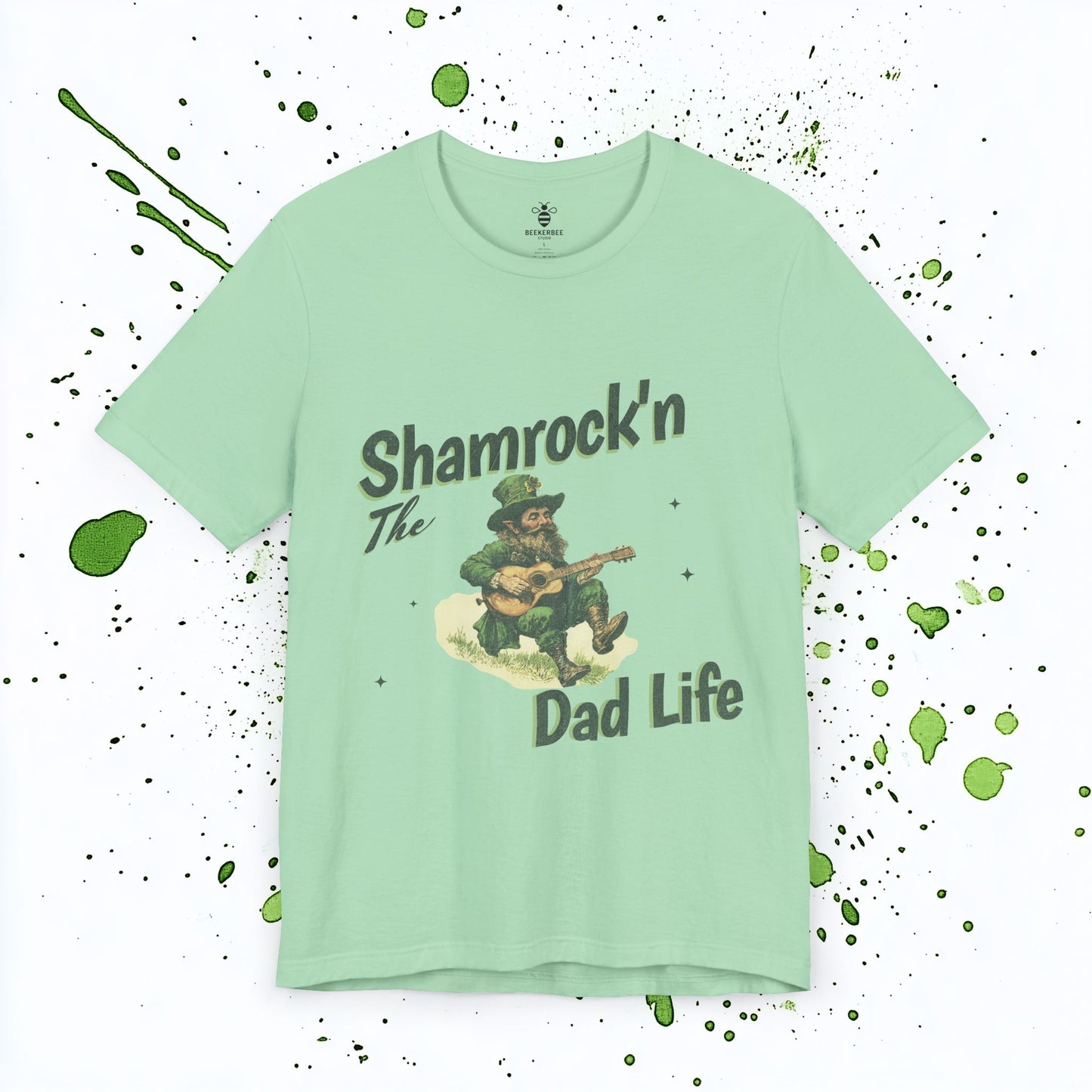 Shamrock'n the Dad Life – St Patricks Dad Shirt