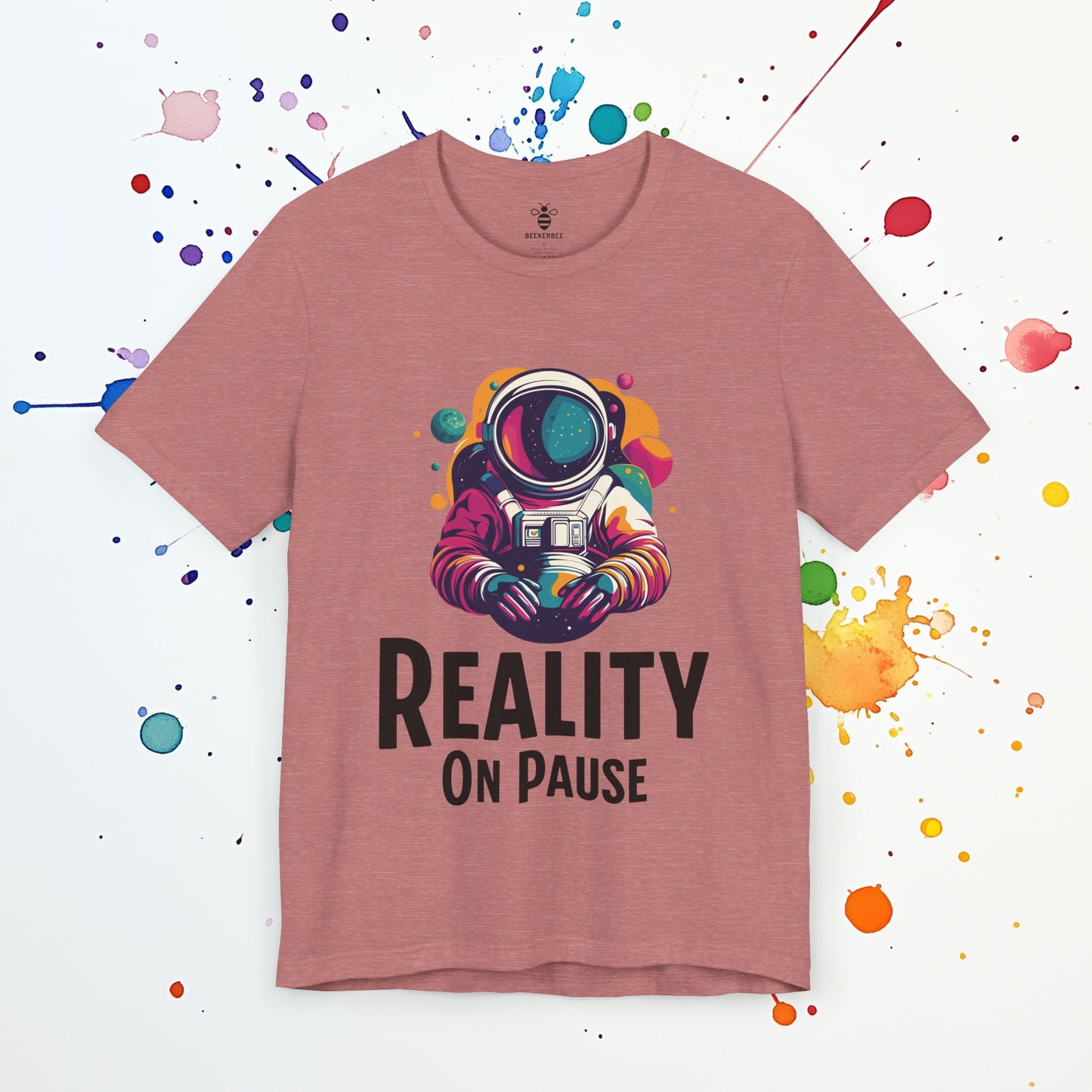 Reality on Pause T-Shirt | Funny Mental Health Shirt | Overthinking & Anxiety Tee