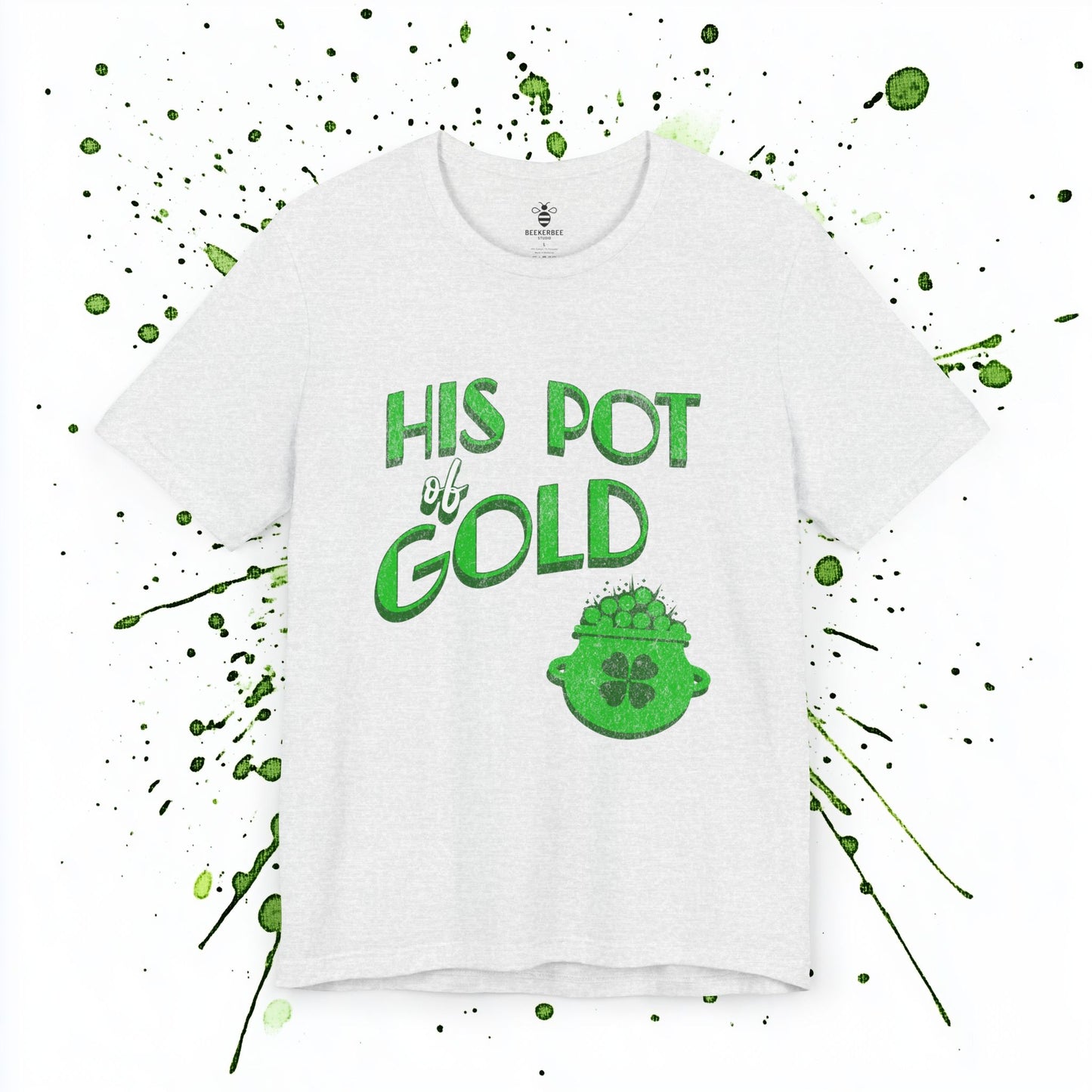 His Pot of Gold – St Patricks Shirt for Couples (Unisex)