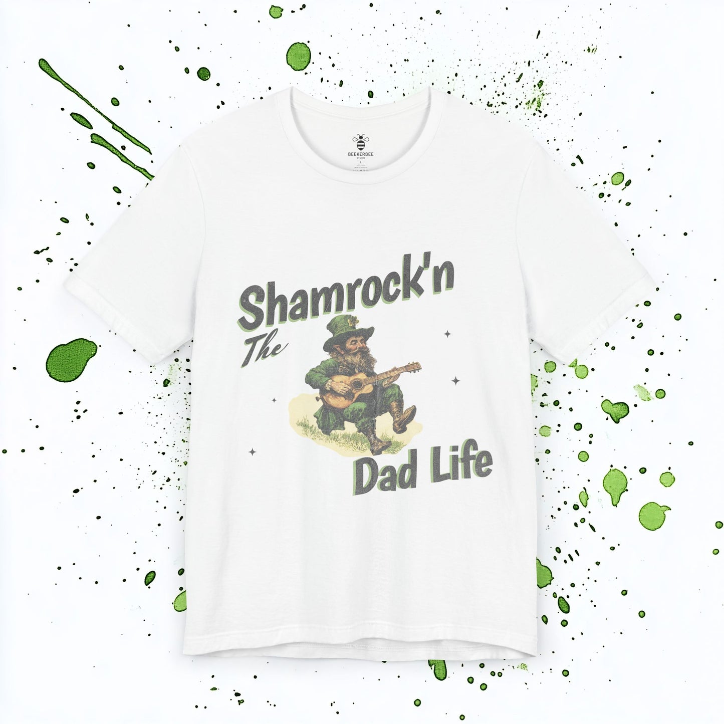 Shamrock'n the Dad Life – St Patricks Dad Shirt