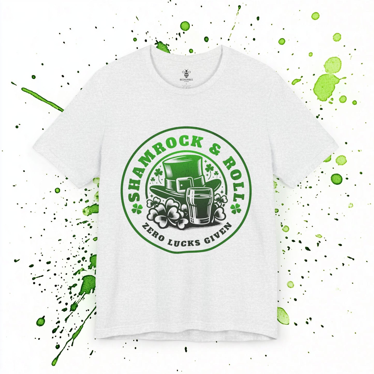 Shamrock & Roll – St Patricks Shirt (Unisex)