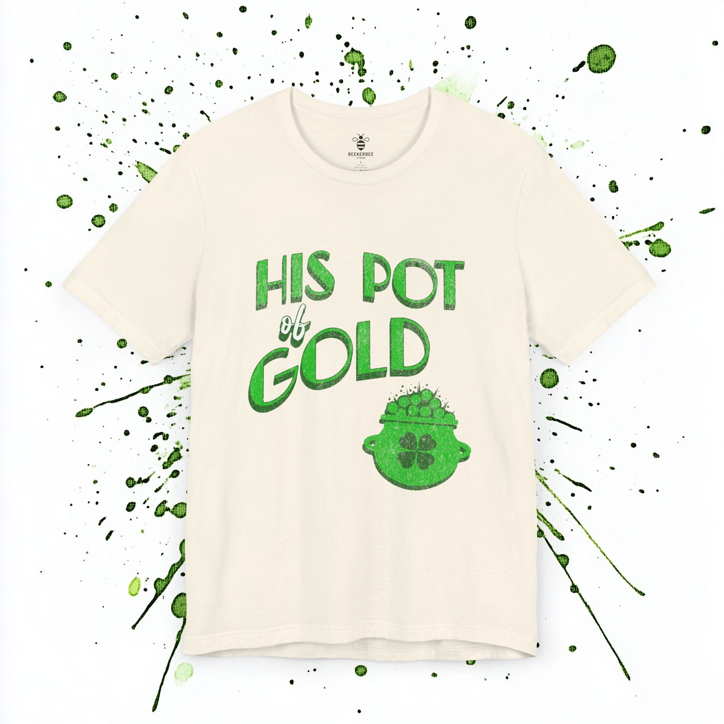 His Pot of Gold – St Patricks Shirt for Couples (Unisex)