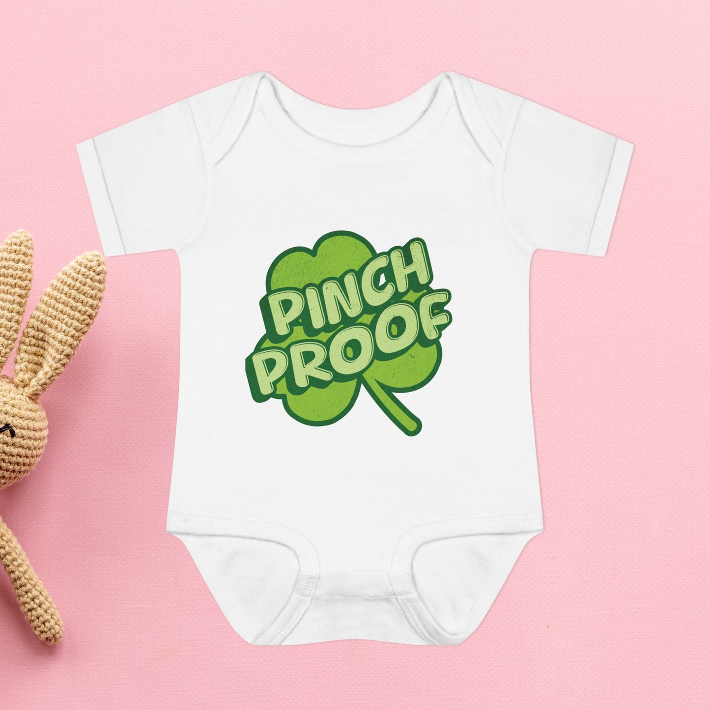 Pinch Proof – St Patricks Baby Bodysuit