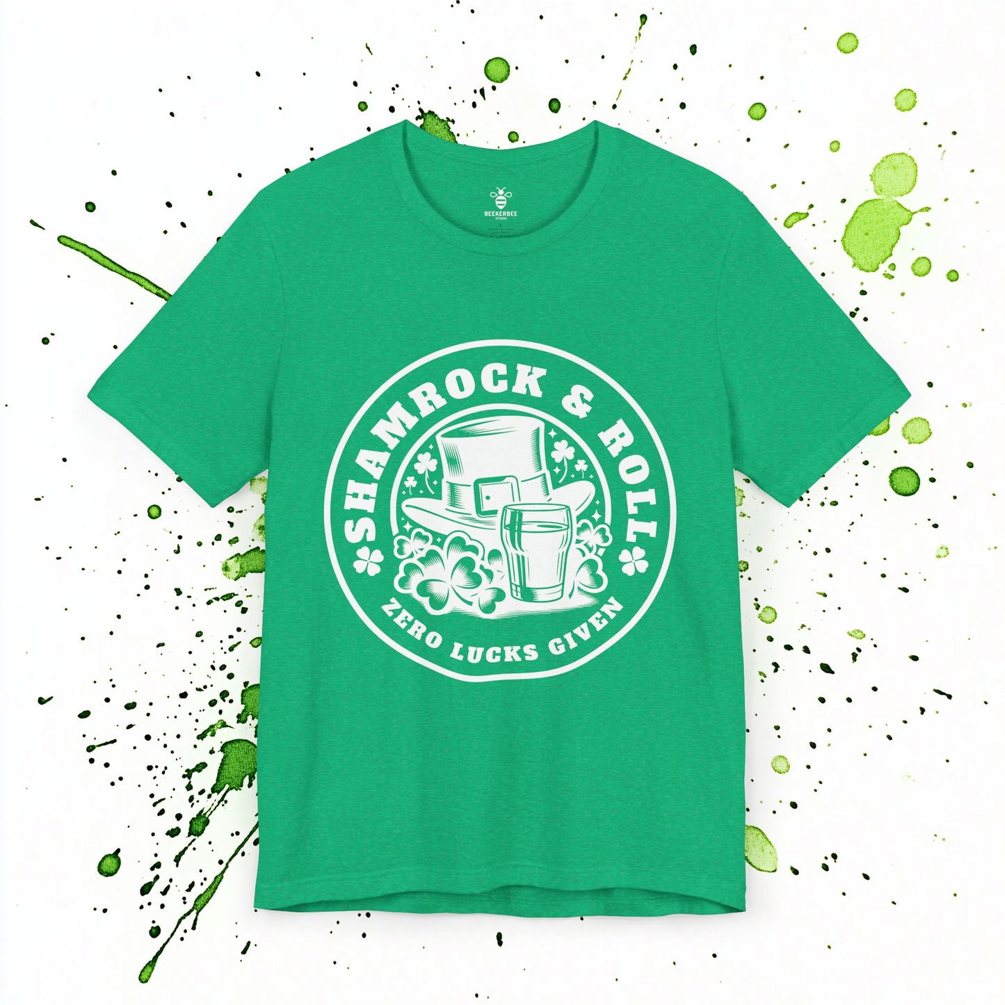 Shamrock & Roll – St Patricks Shirt (Unisex)