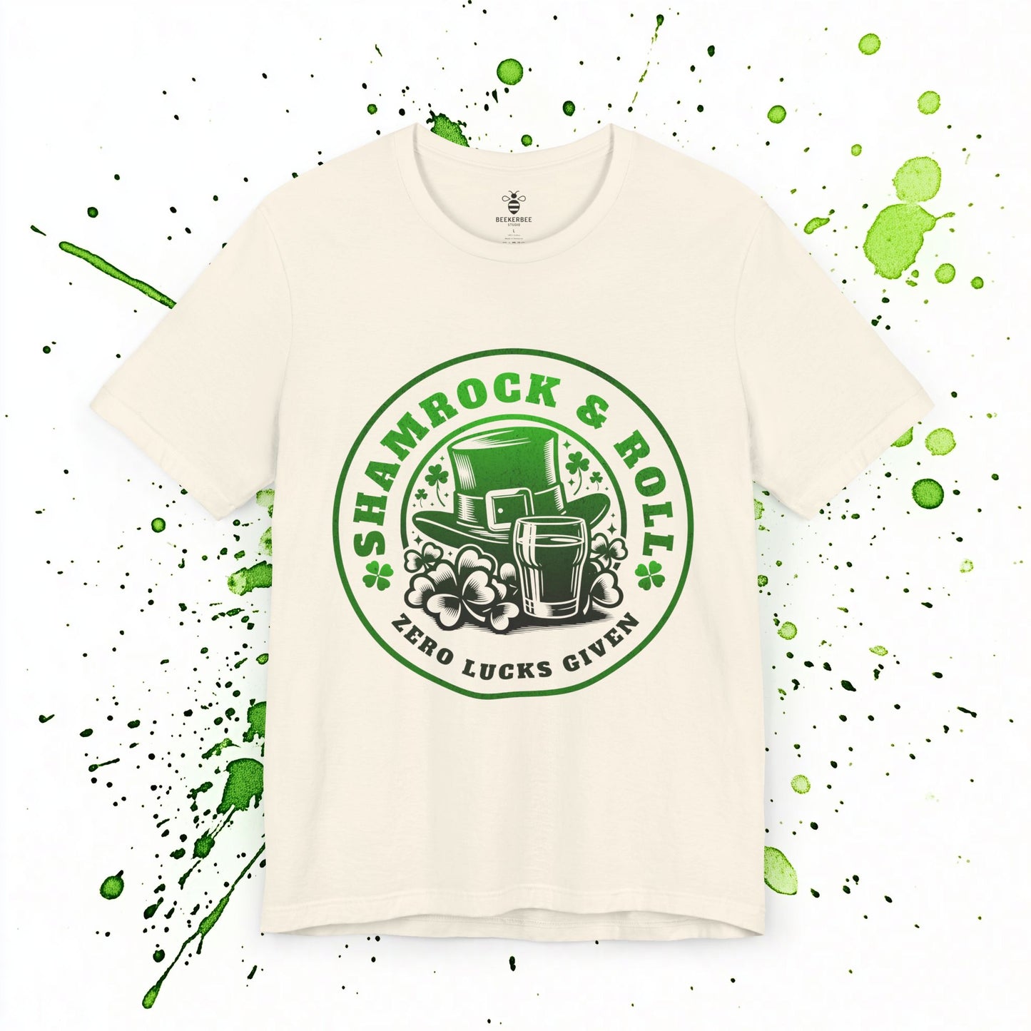 Shamrock & Roll – St Patricks Shirt (Unisex)