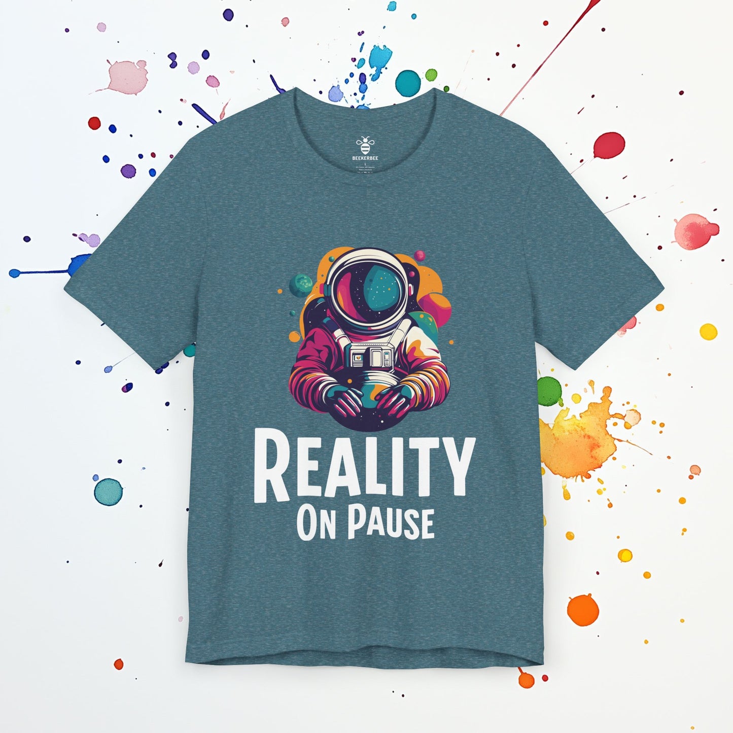 Reality on Pause T-Shirt | Funny Mental Health Shirt | Overthinking & Anxiety Tee