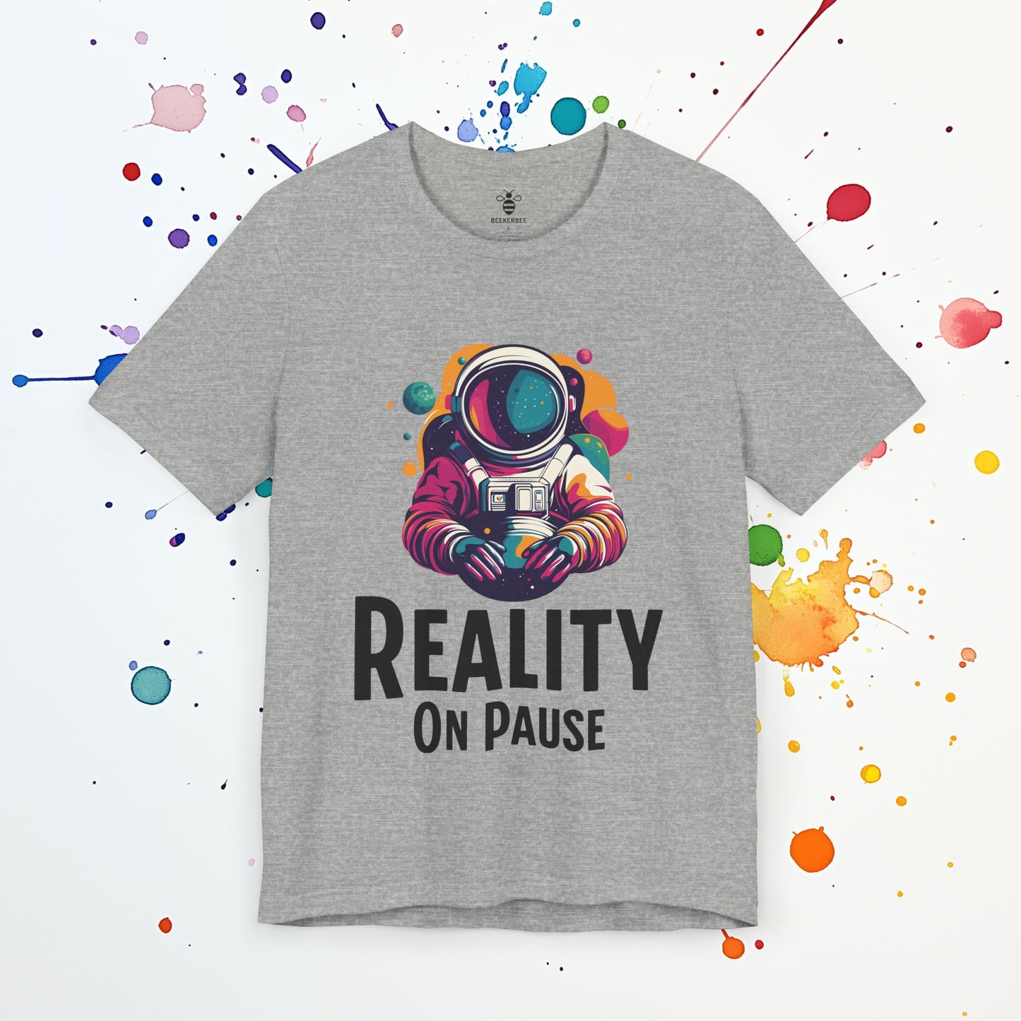Reality on Pause T-Shirt | Funny Mental Health Shirt | Overthinking & Anxiety Tee