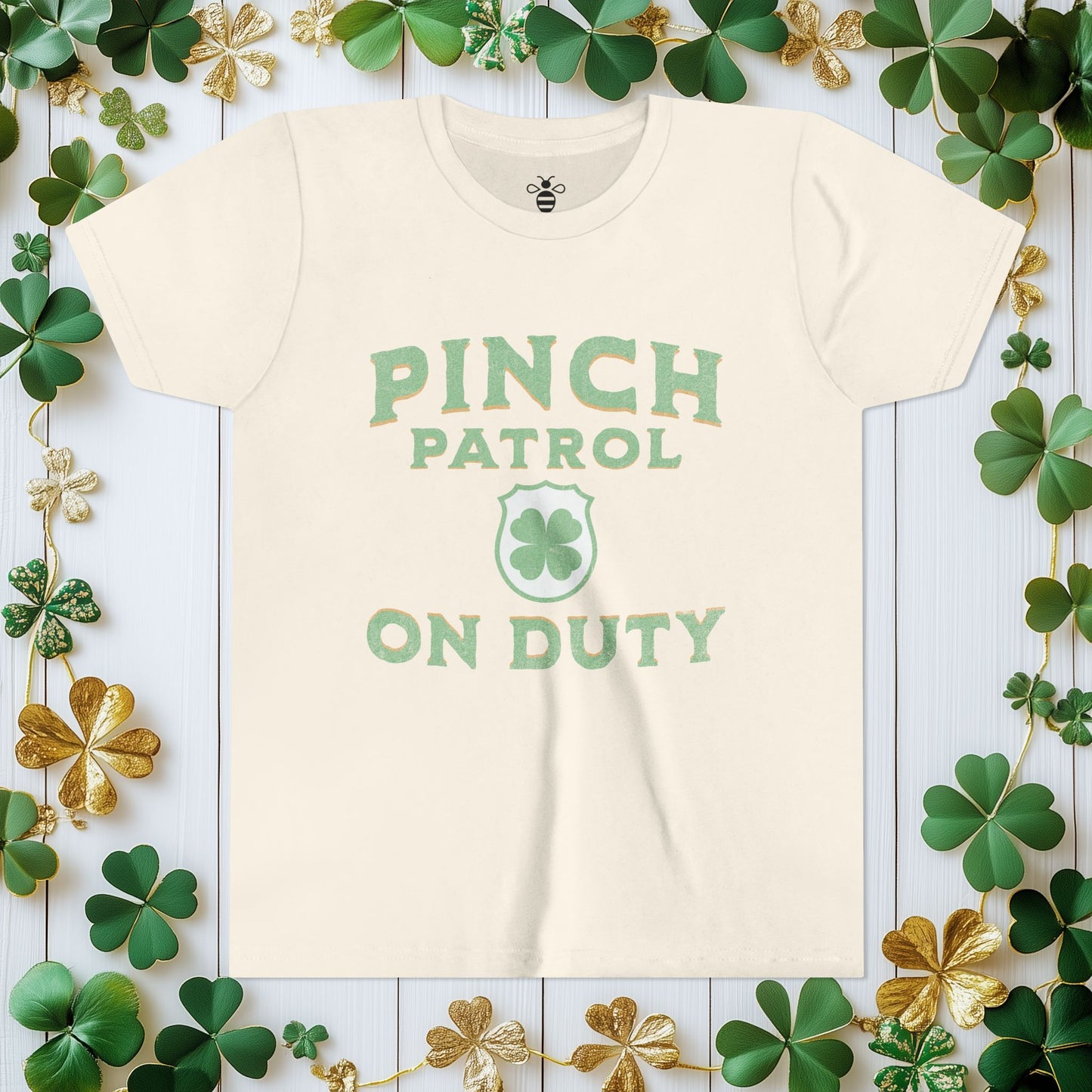 Pinch Patrol On Duty – St Patricks Youth Shirt (Unisex)