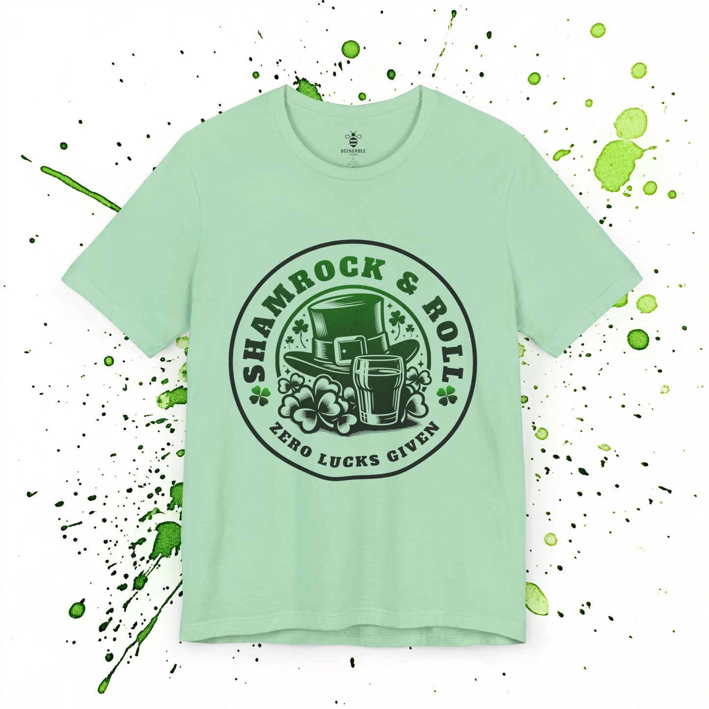 Shamrock & Roll – St Patricks Shirt (Unisex)