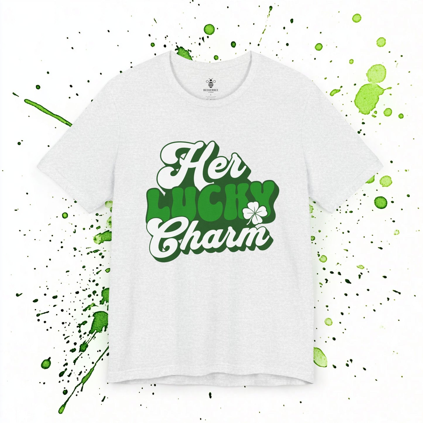 Her Lucky Charm – St Patricks Shirt for Couples (Unisex)