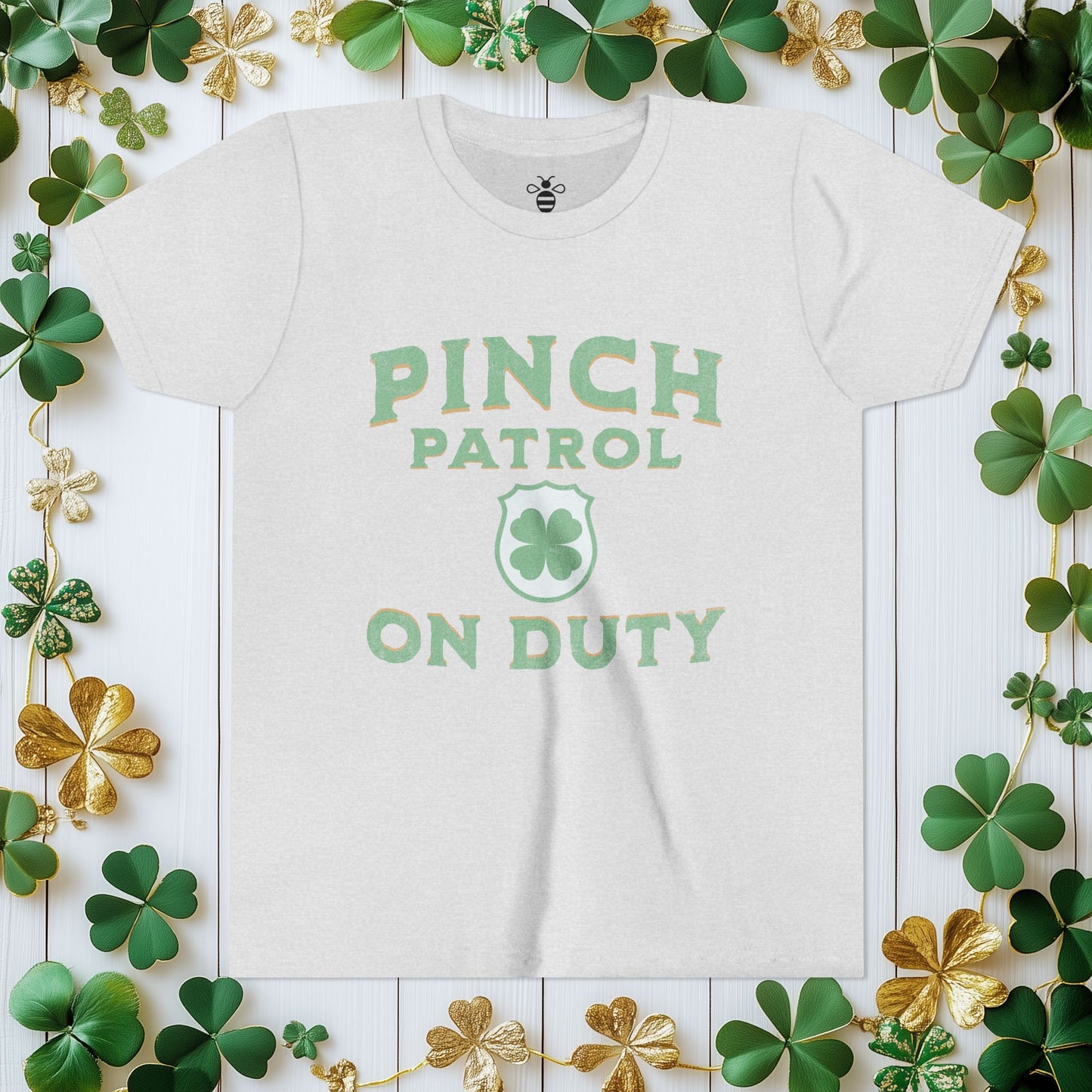 Pinch Patrol On Duty – St Patricks Youth Shirt (Unisex)