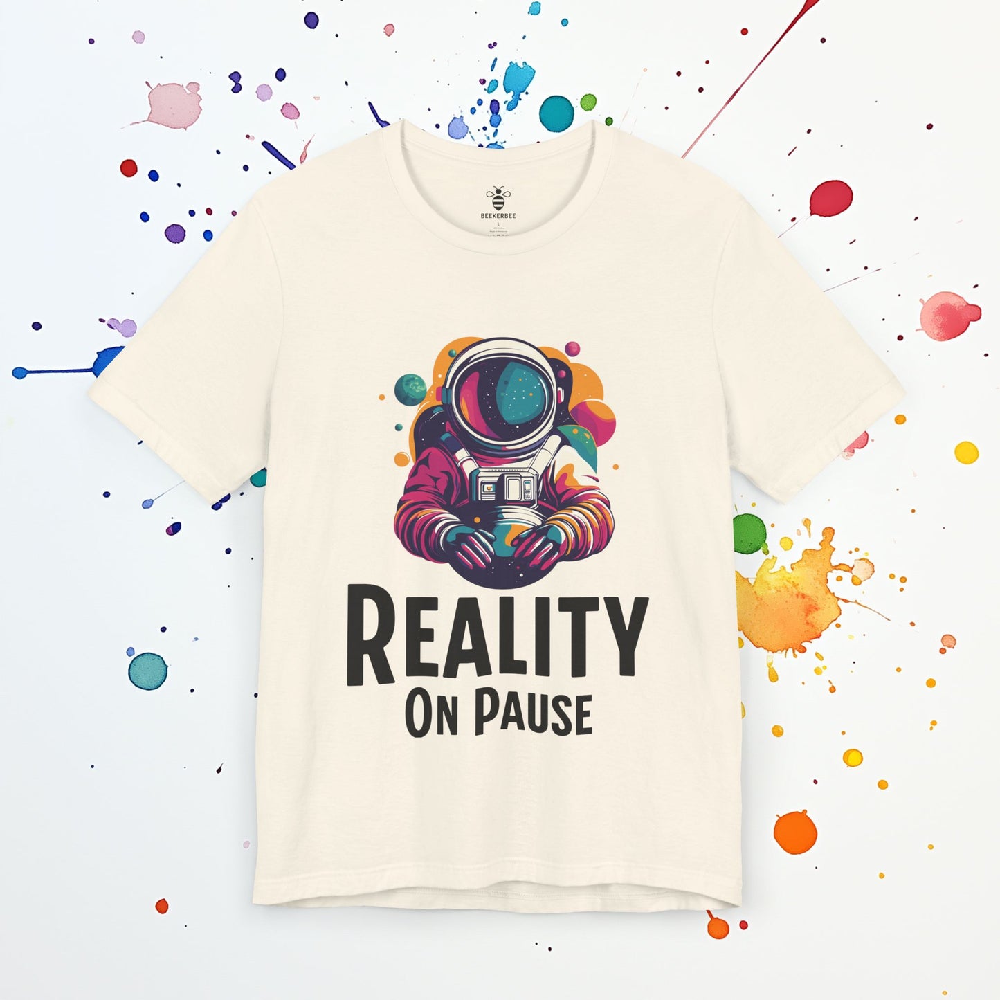 Reality on Pause T-Shirt | Funny Mental Health Shirt | Overthinking & Anxiety Tee