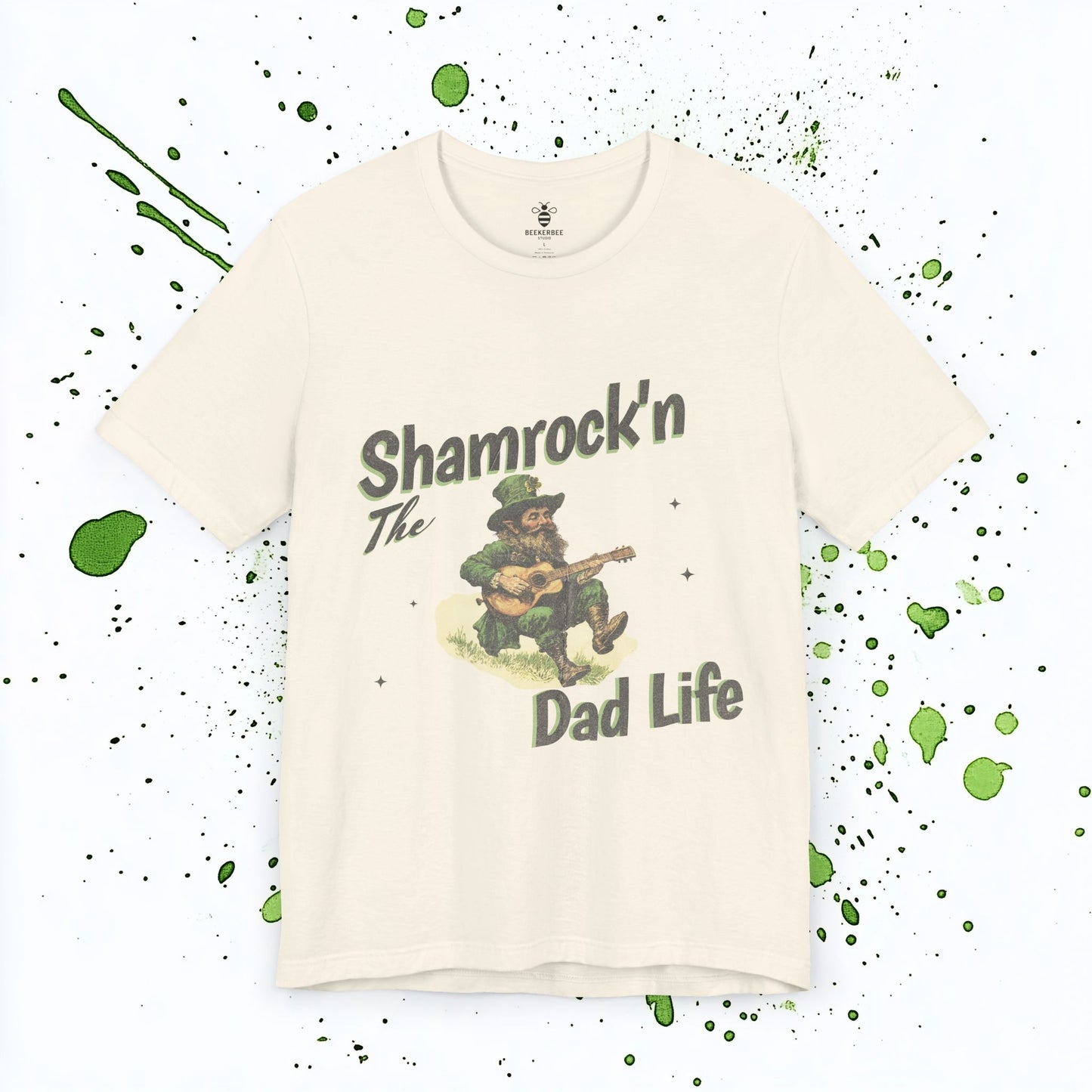 Shamrock'n the Dad Life – St Patricks Dad Shirt