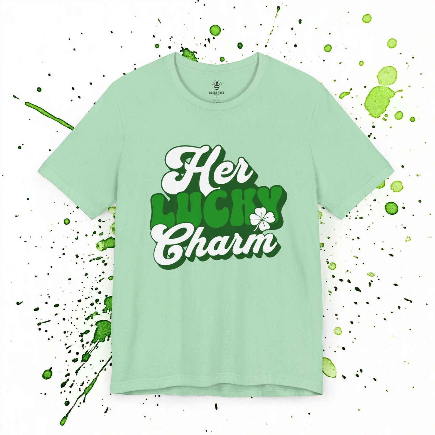 Her Lucky Charm – St Patricks Shirt for Couples (Unisex)