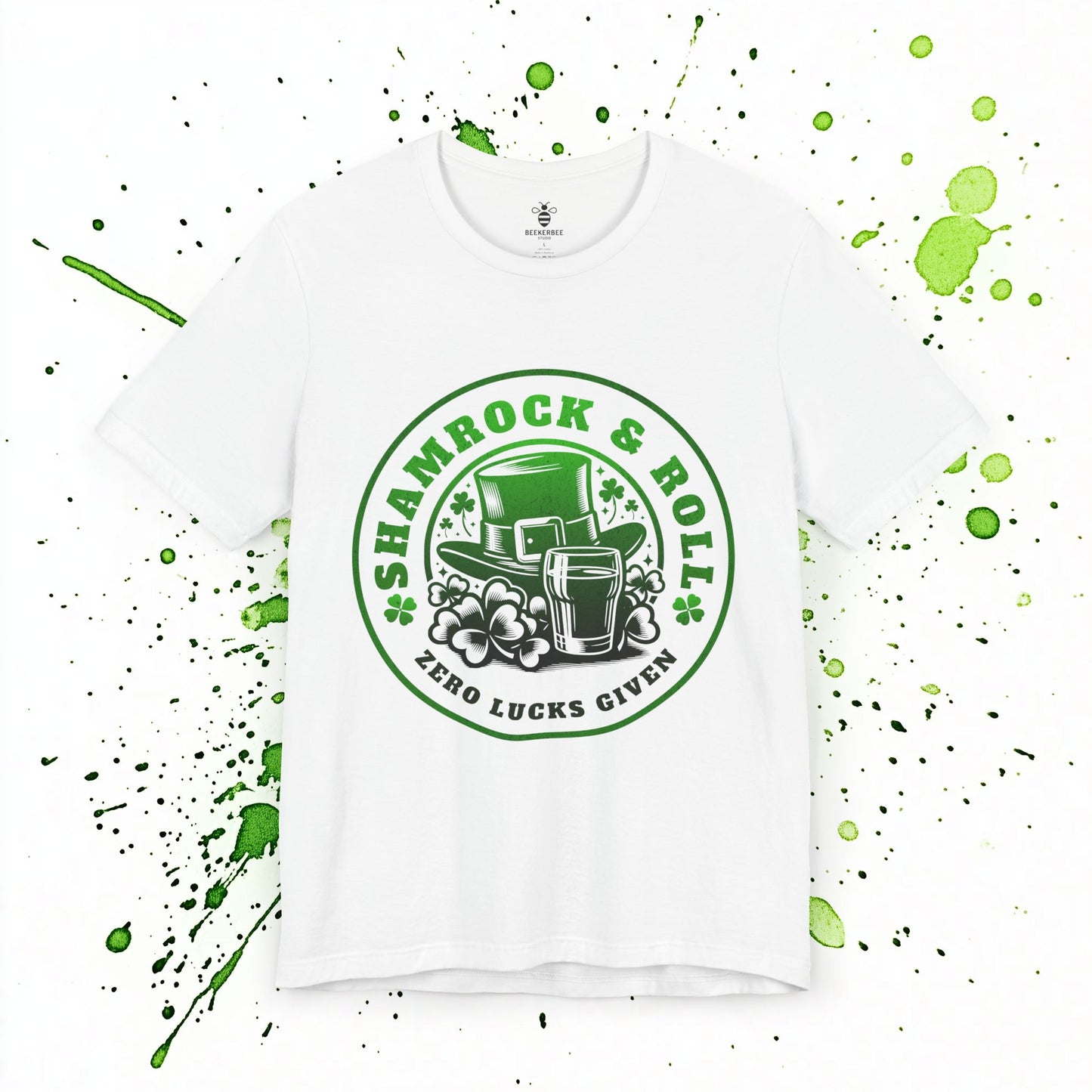 Shamrock & Roll – St Patricks Shirt (Unisex)
