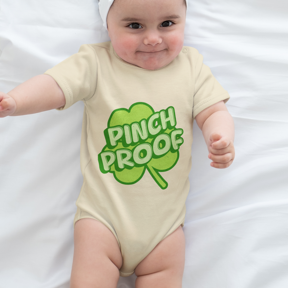 Pinch Proof – St Patricks Baby Bodysuit