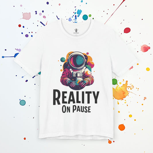 Reality on Pause T-Shirt | Funny Mental Health Shirt | Overthinking & Anxiety Tee