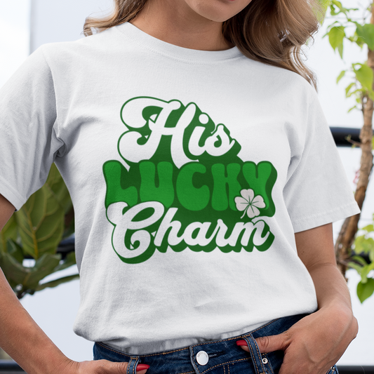 His Lucky Charm – St Patricks Shirt for Couples (Unisex)